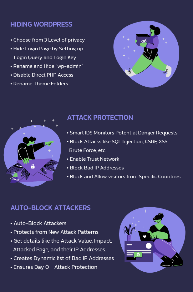 block attacks to your website