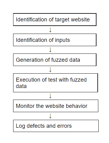 What is fuzz testing- flow chart