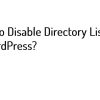 How To Disable Directory Listing In WordPress-Banner